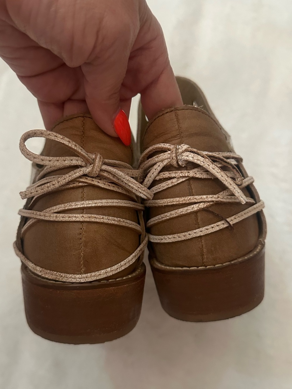 Musse & Cloud x Anthropologie Coolise Distressed Leather Ankle Booties 9 - Picture 9 of 11